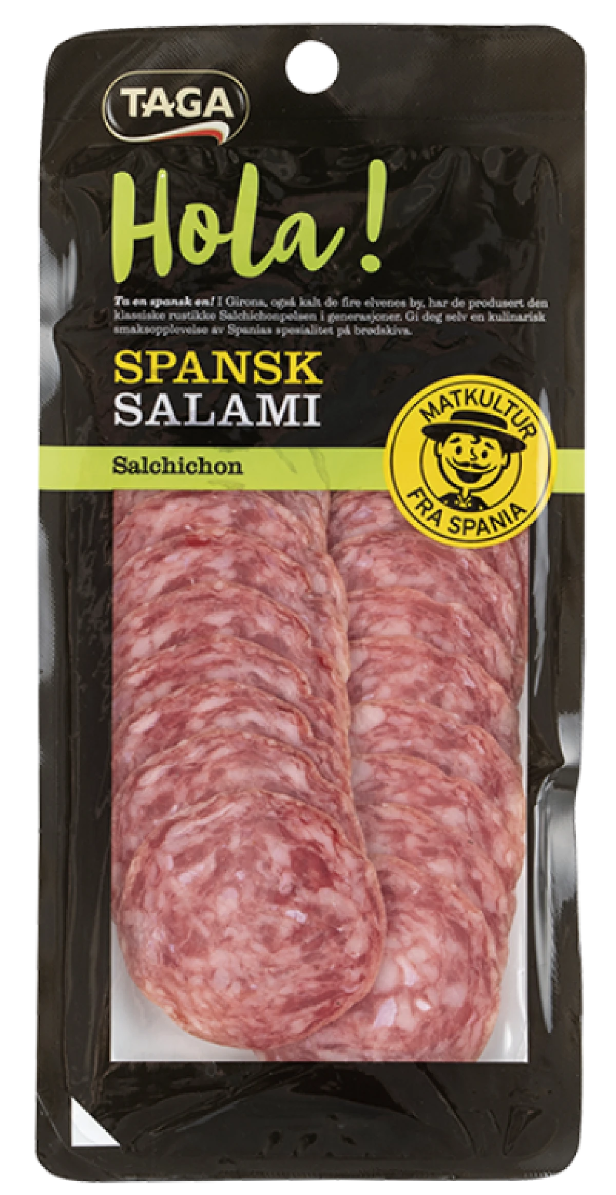 Taga Spansk Salami Slice
