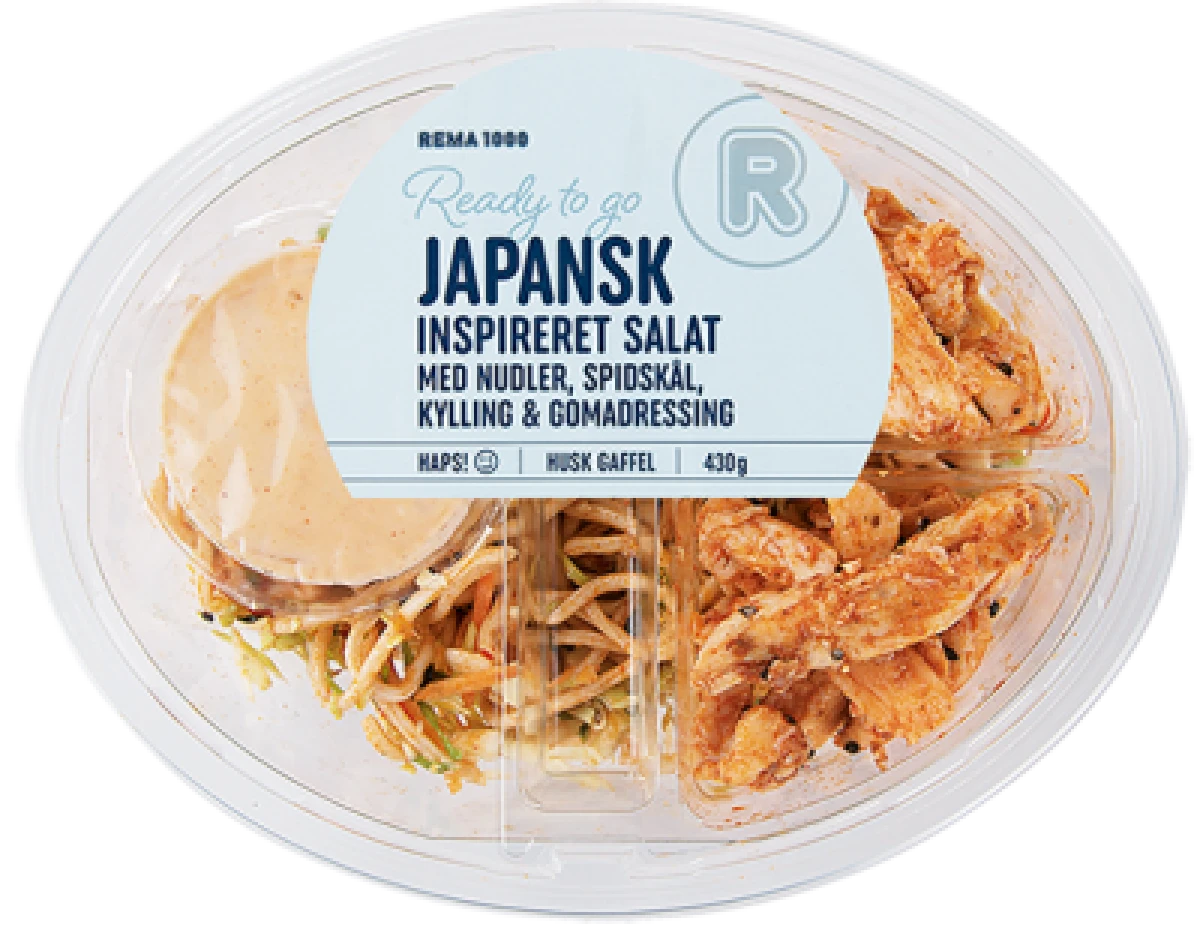 Nudelsalat med Kylling