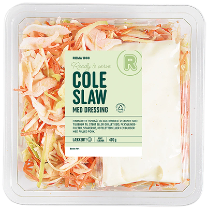 Coleslaw m/dressing