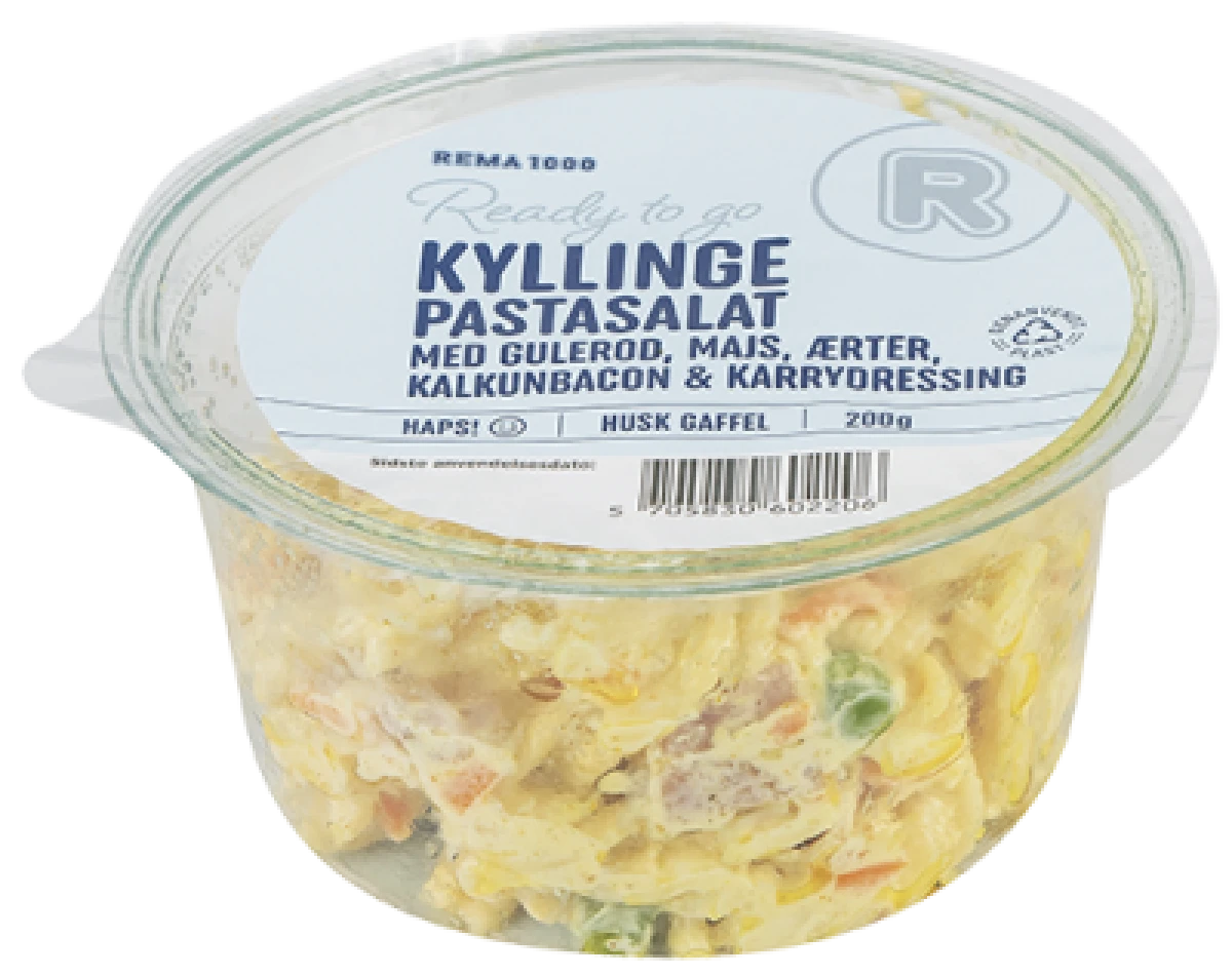 Ready To Go Pastasalat Kylling & Bacon