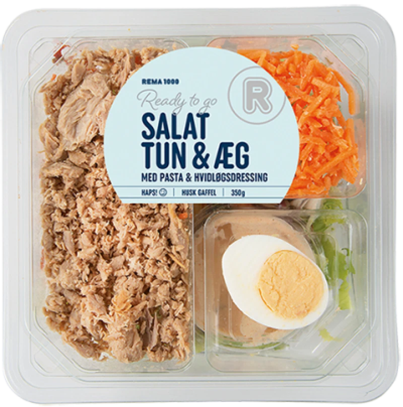 Salat m/tun & æg