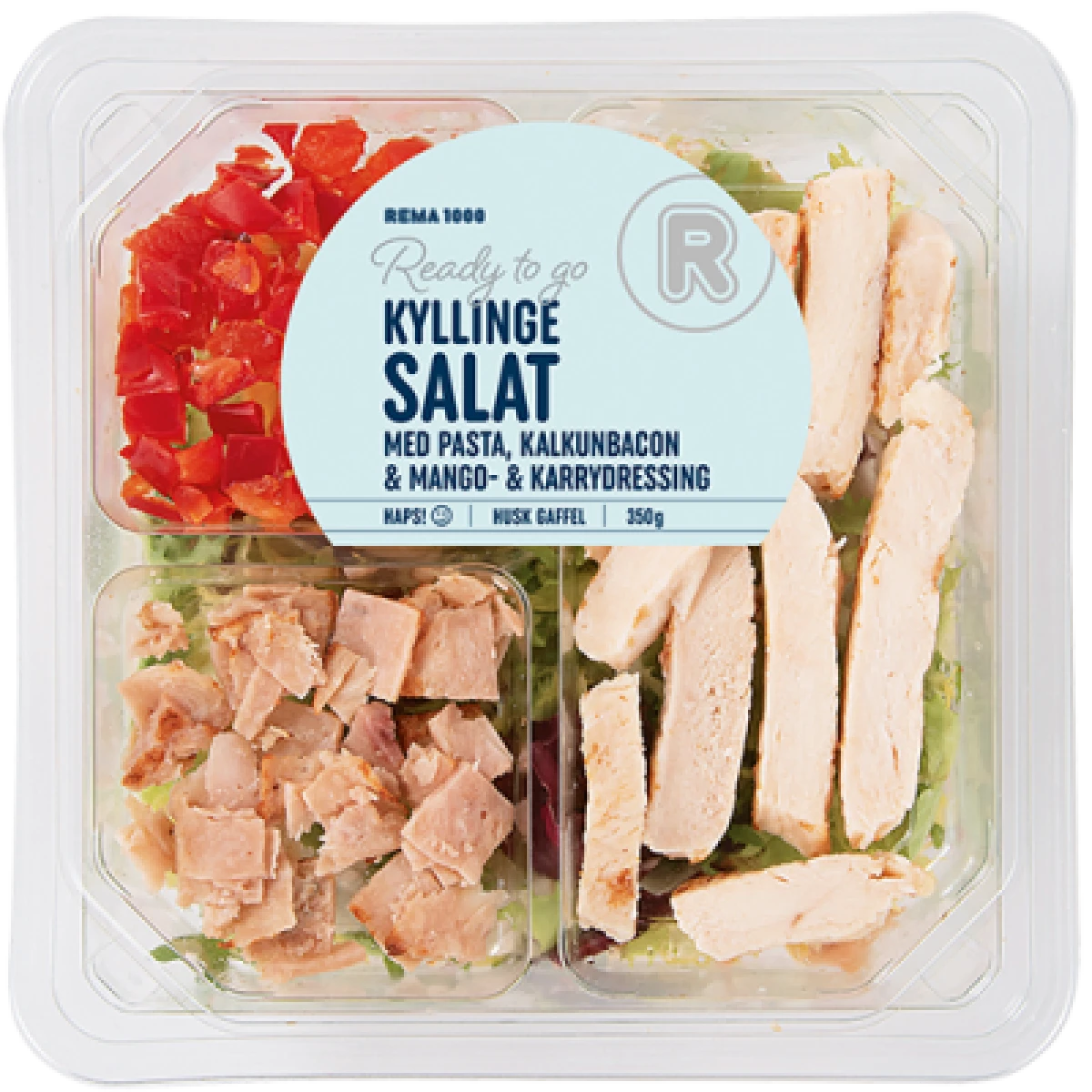 Salat med Kylling & Bacon
