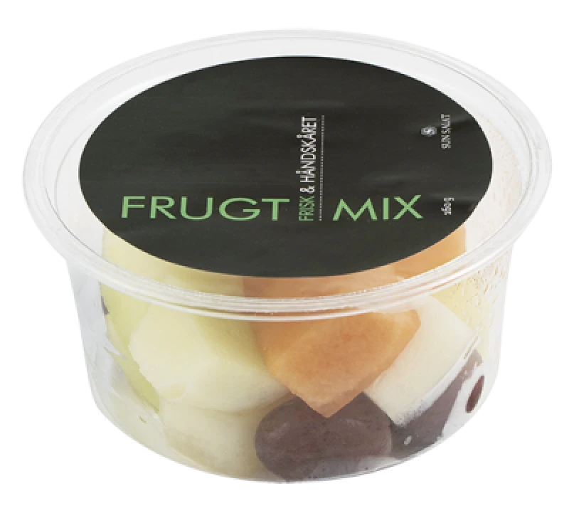 Skåret frugtmix