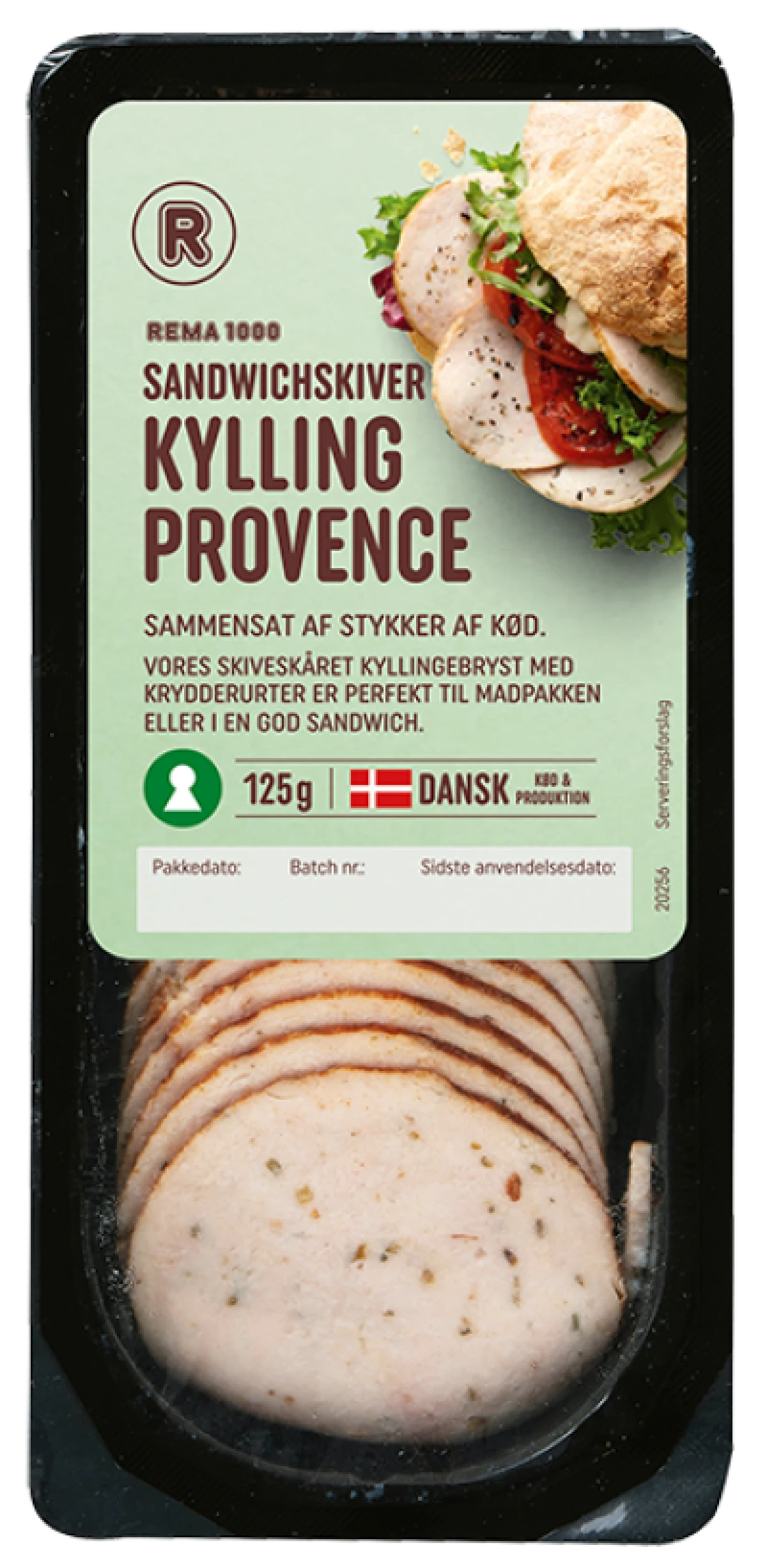 Rema 1000 Kylling Provence Sandwichskiver