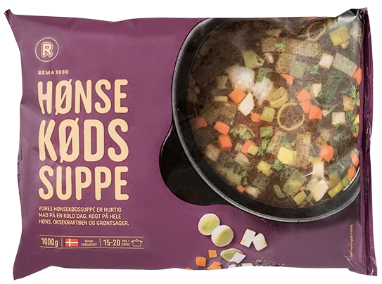 HØNSEKØDSSUPPE – produktbillede