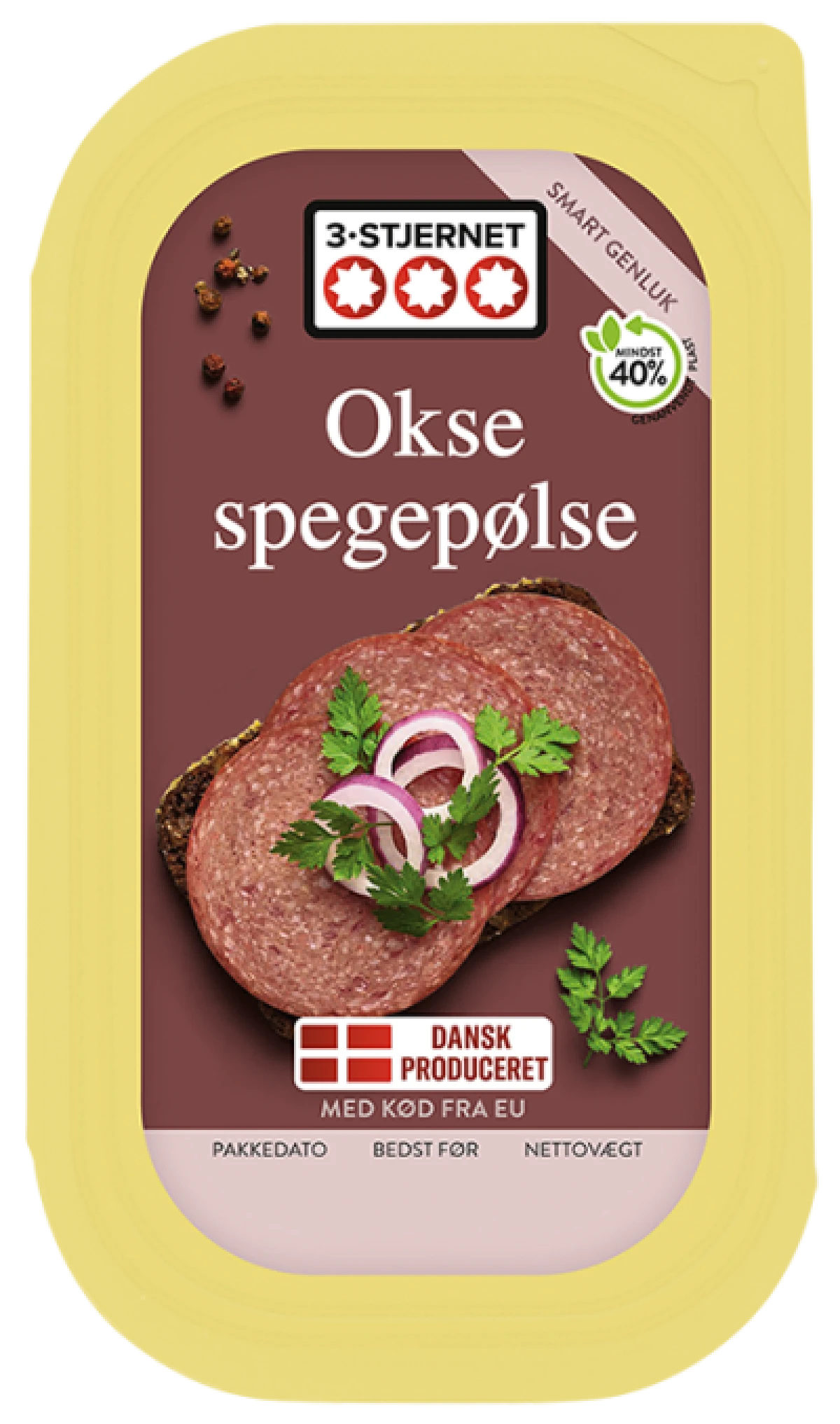 3-Stjernet, Oksespegpølse i skiver