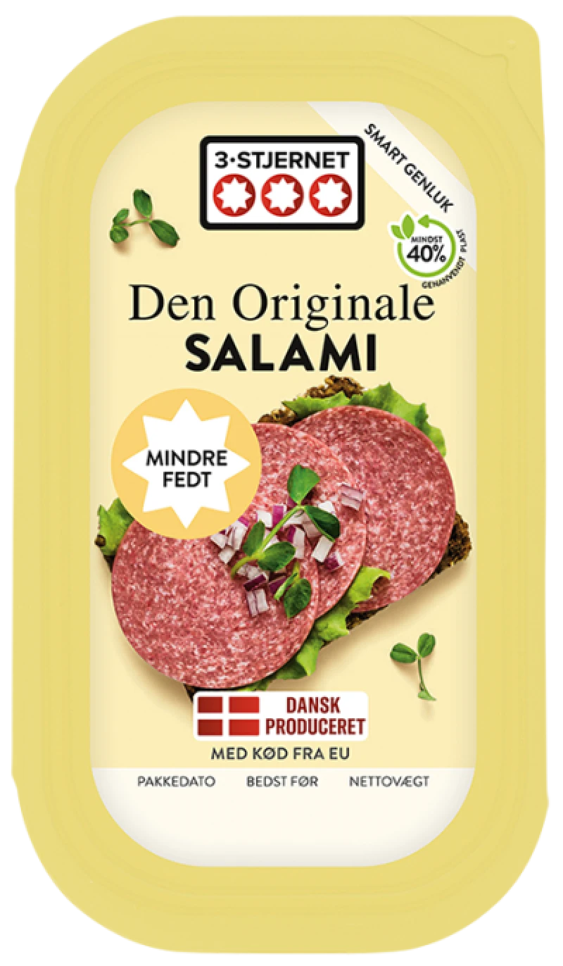 Salami m/mindre fedt