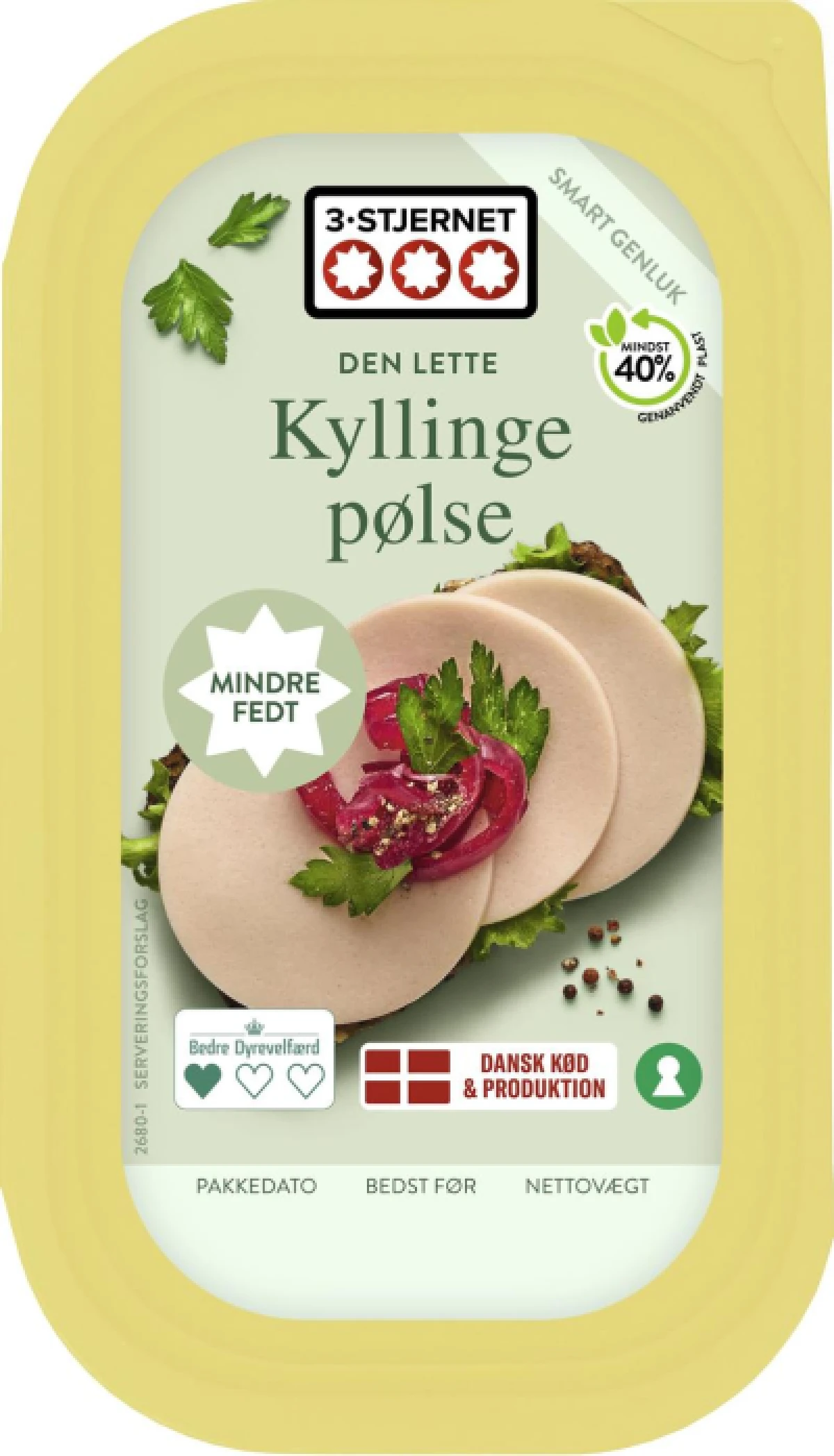 3-Stjernet, Kyllingepølse i skiver