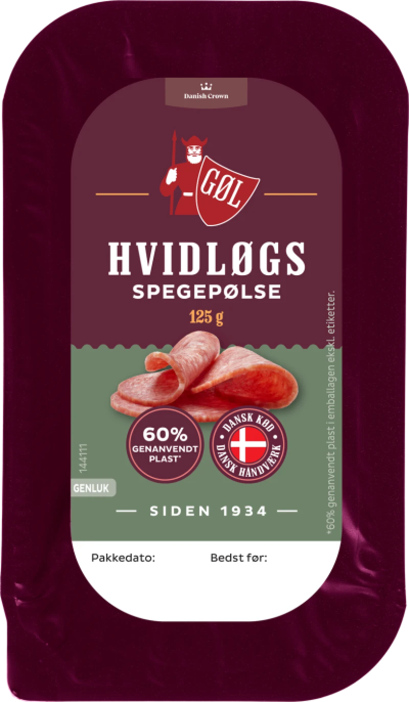 Hvidløgs spegepølse