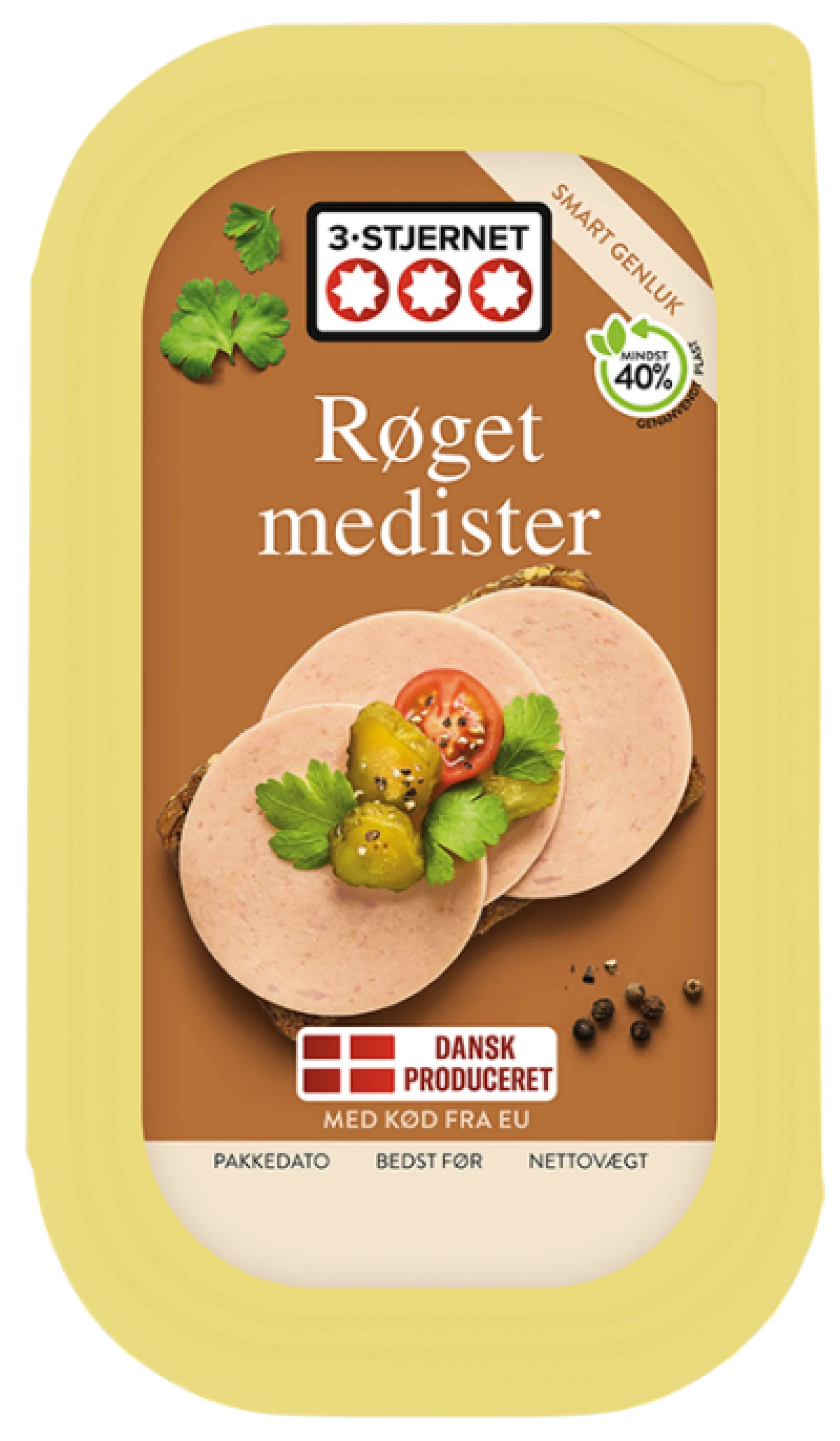 3-Stjernet, Røget medister i skiver