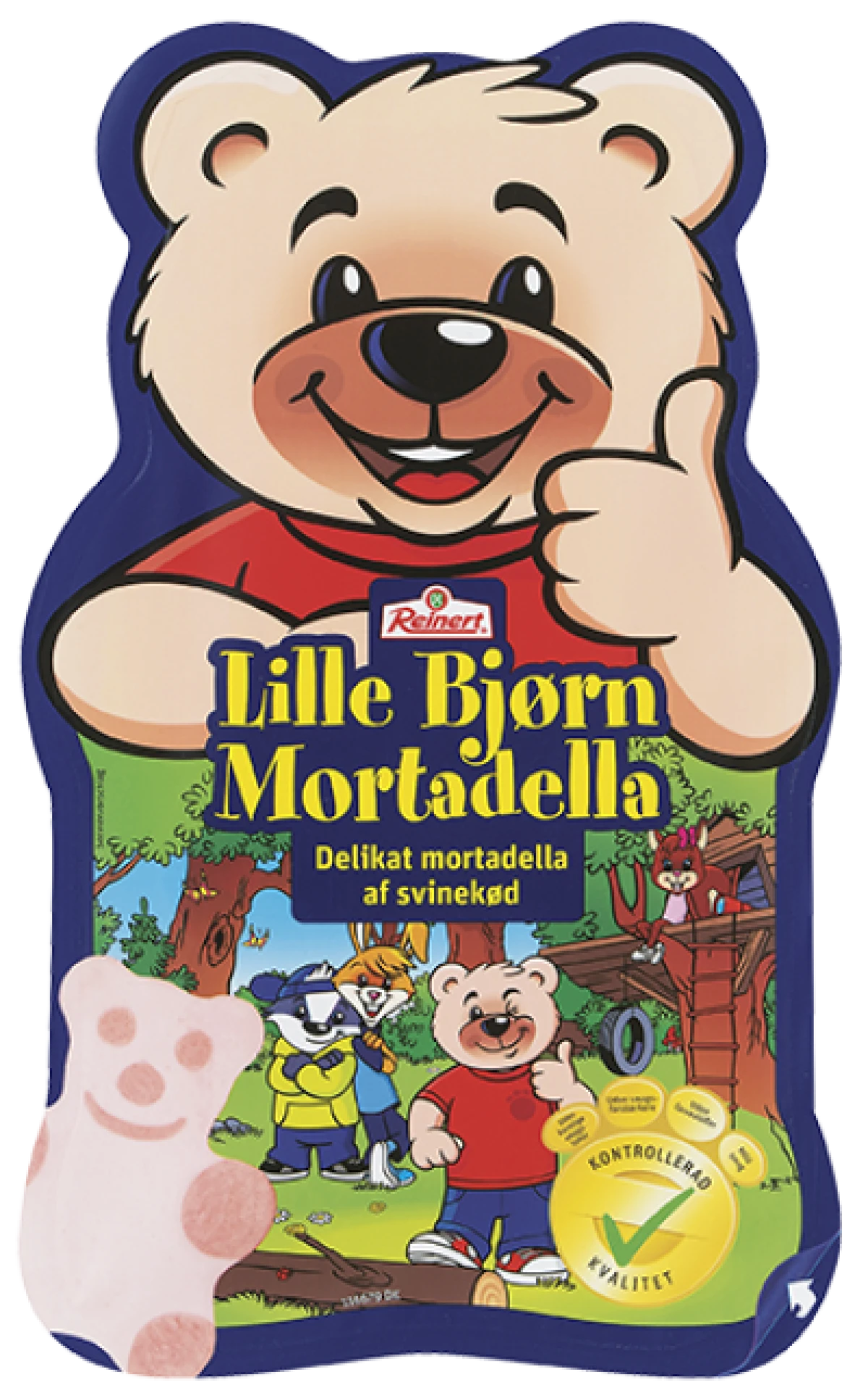 Lille Bjørn, Mortadellapølse i skiver