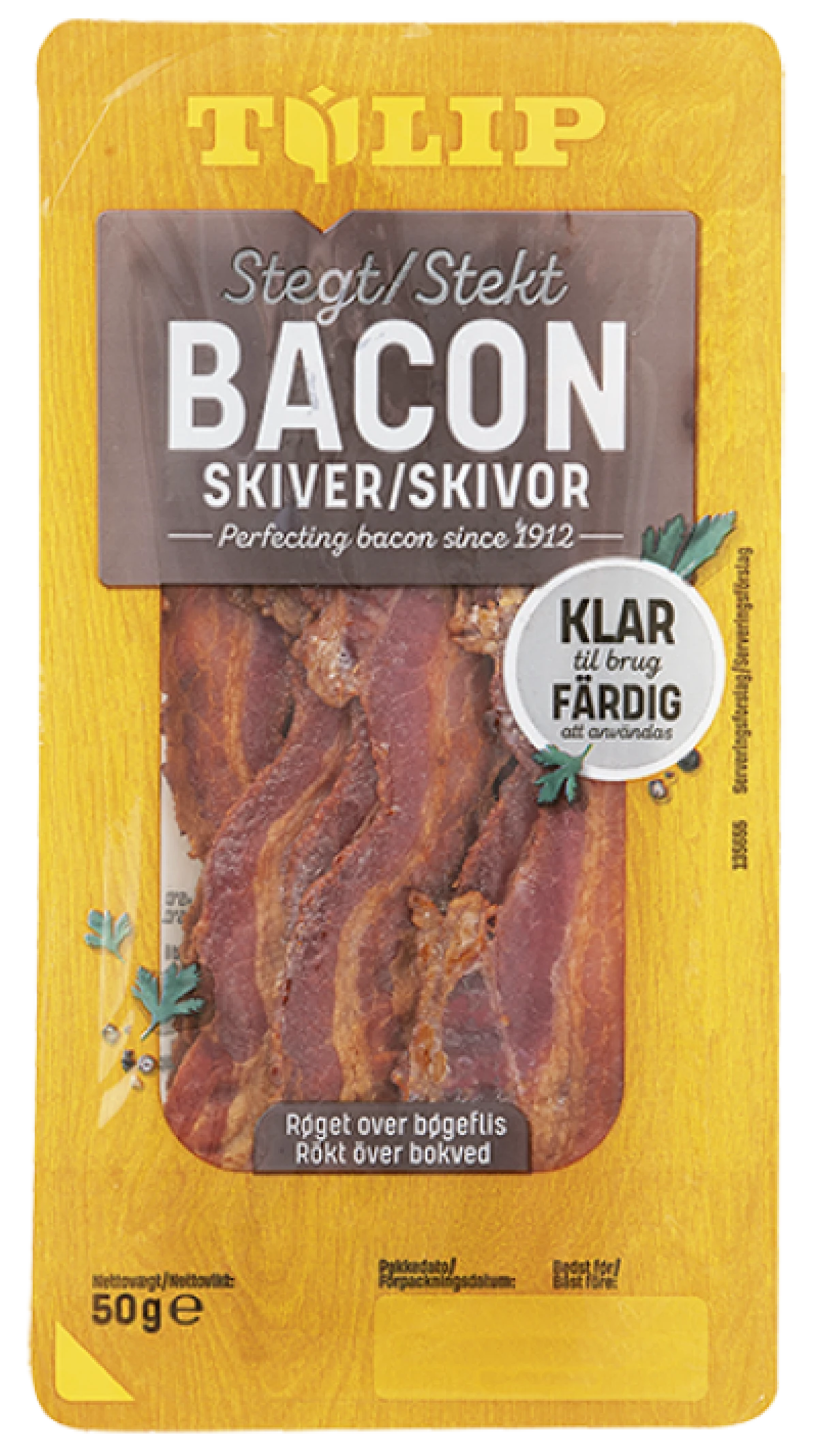 FÆRDIGSTEGT BACON