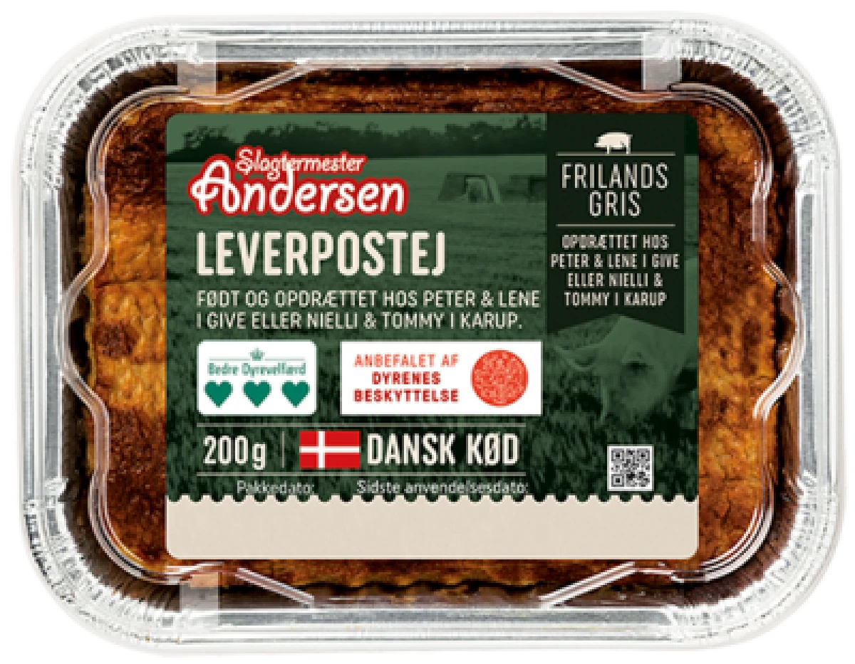 Frilandsgris Leverpostej Slagter Andersen