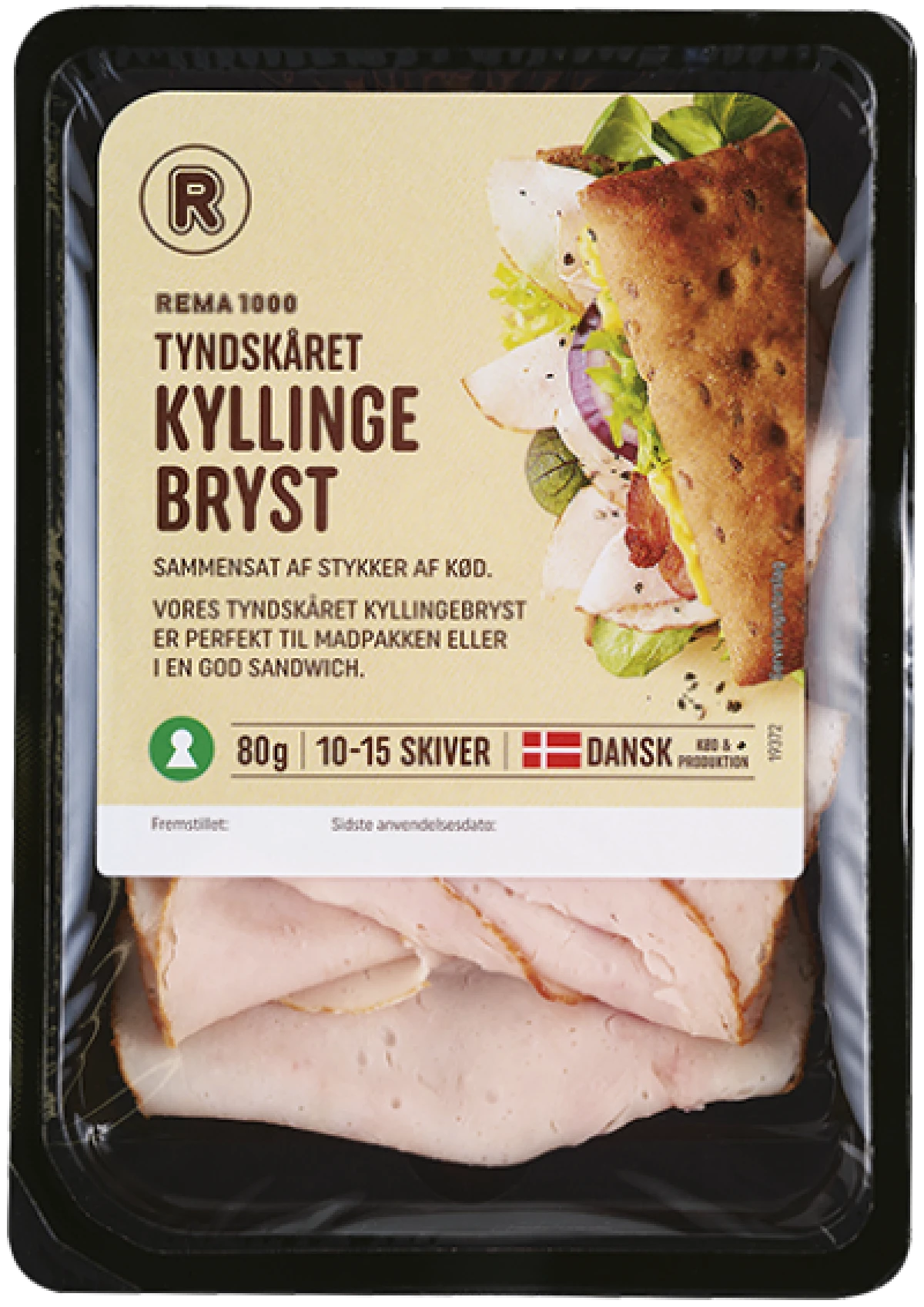 Stegt Kyllingebryst Tyndskåret