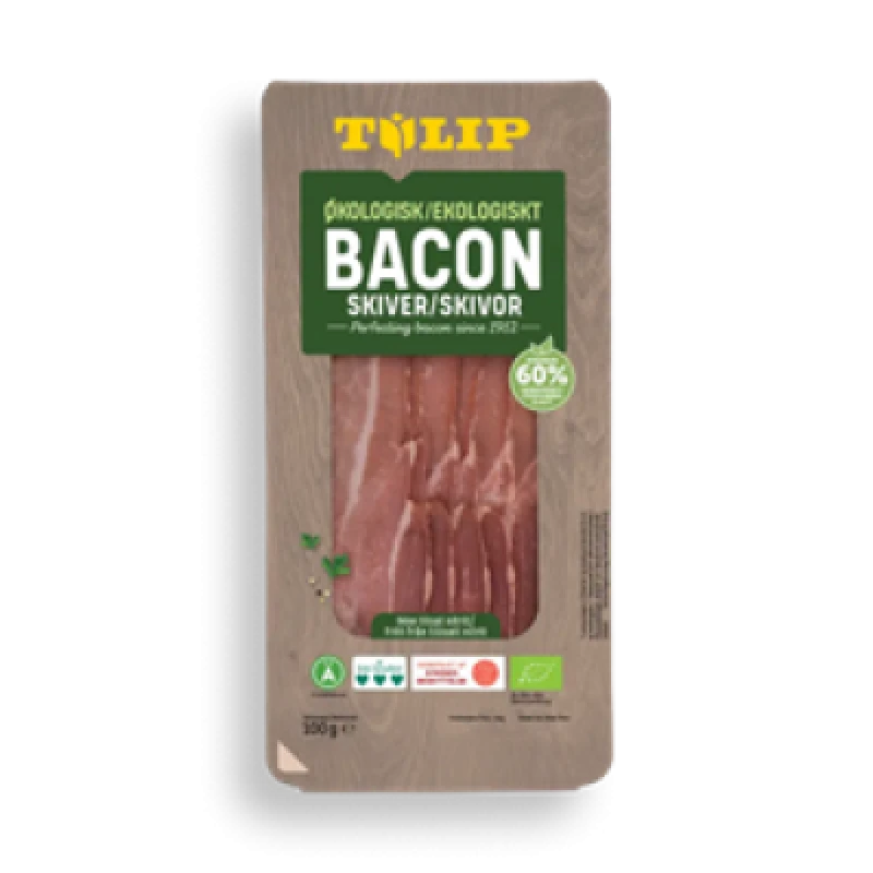 Bacon i skiver