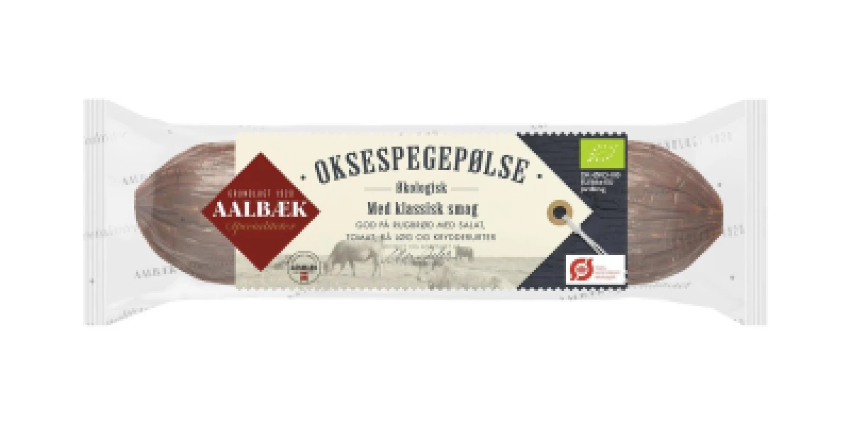 Aalbæk Okse Spegepølse Økologisk