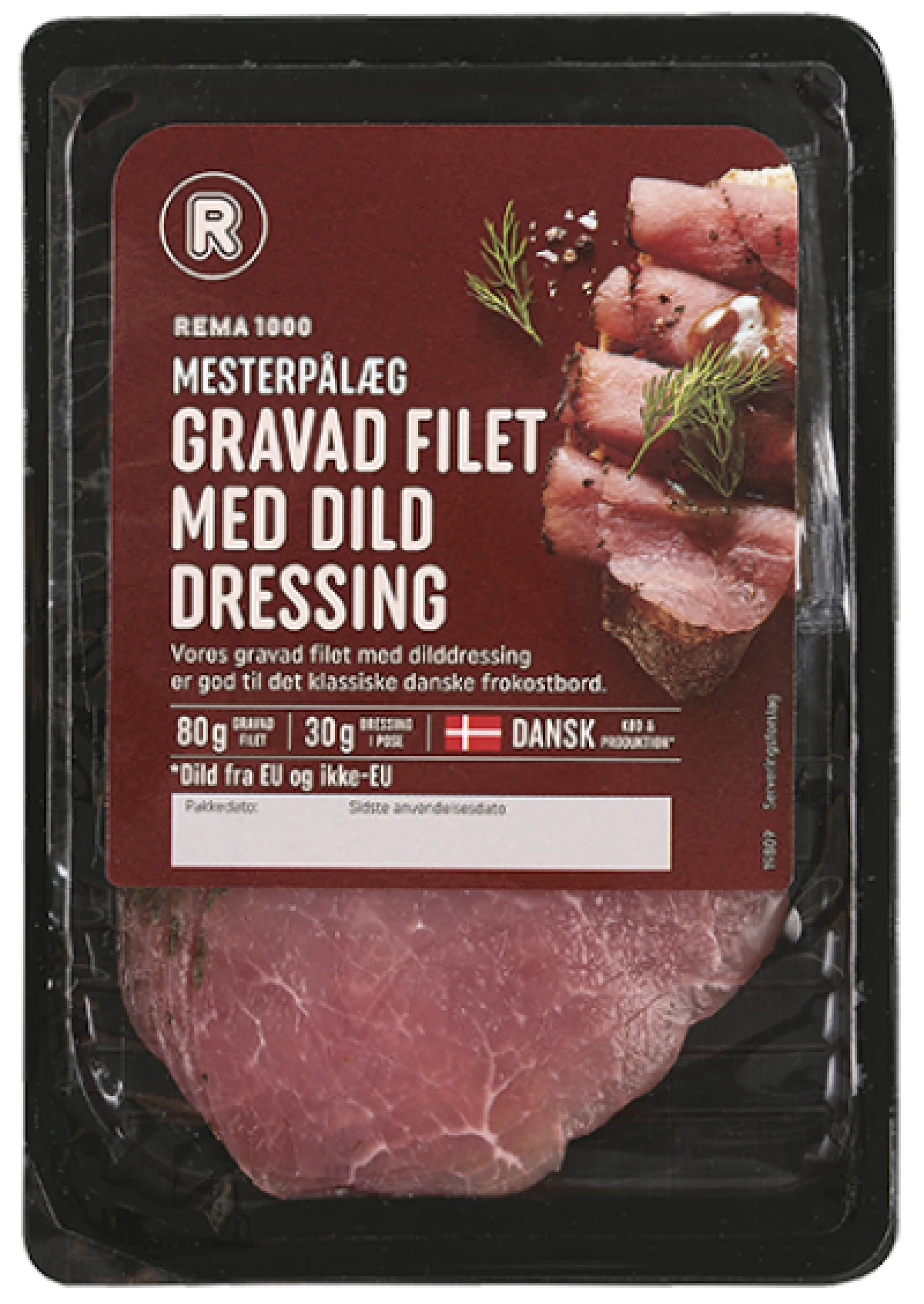 Rema 1000 Mesterpålæg Gravad Filet