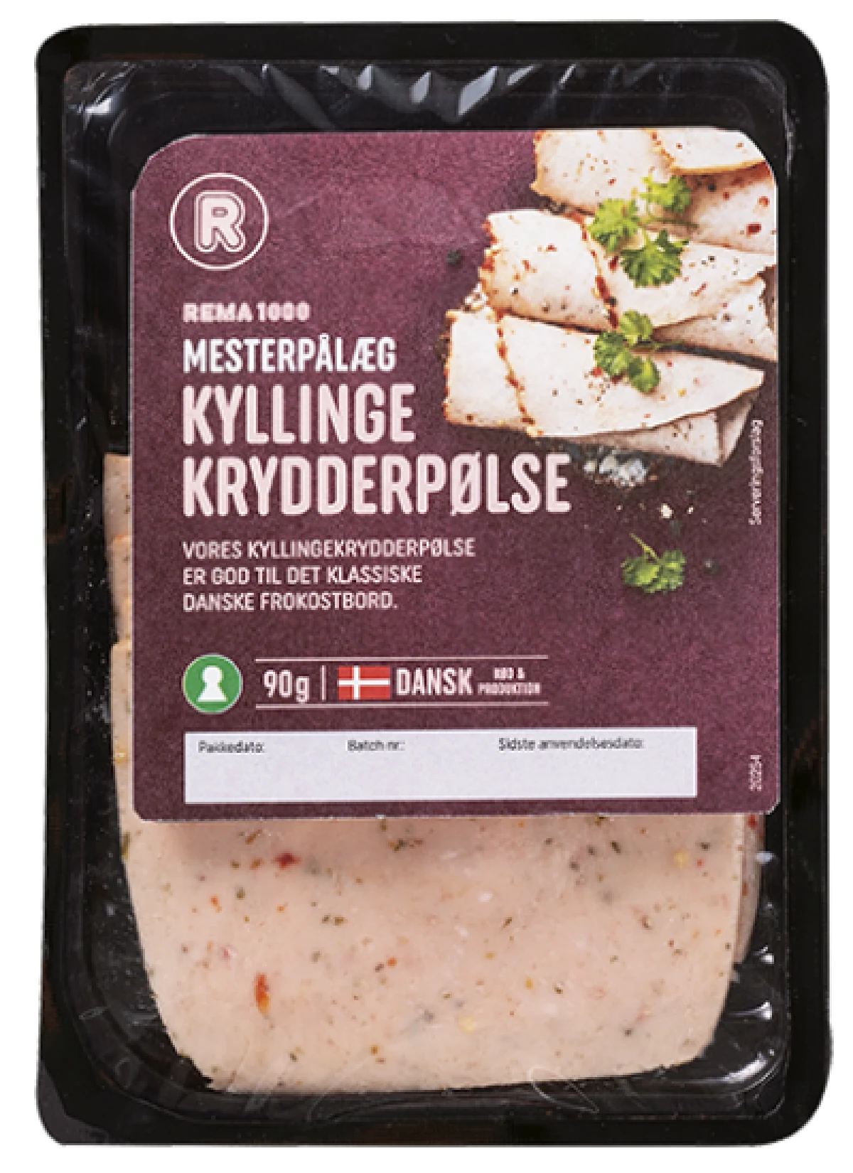 Rema 1000 Mesterpålæg Kyllingkrydpølse