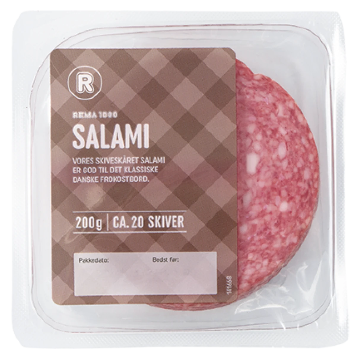 Rema 1000 Salami i Skiver