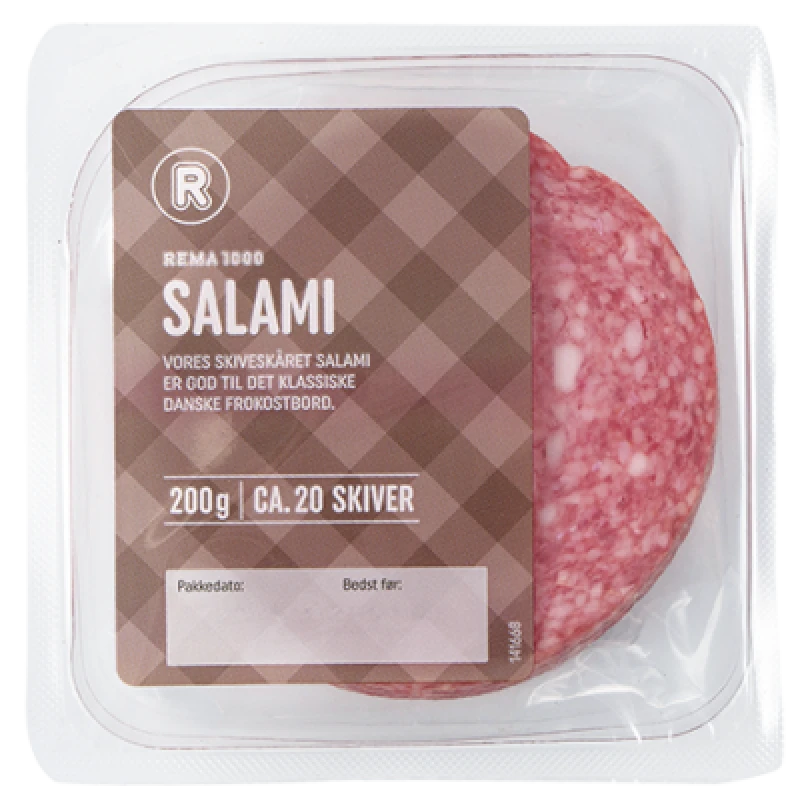 Salami i skiver