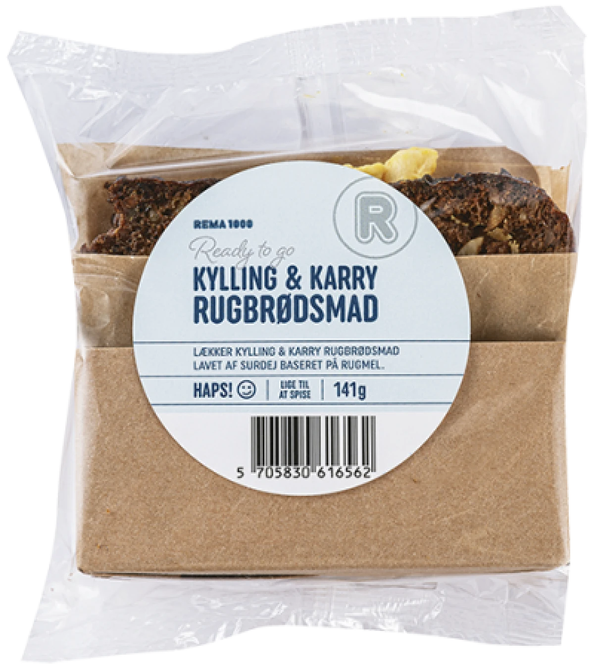 Rugbrødssw Kylling & Karry
