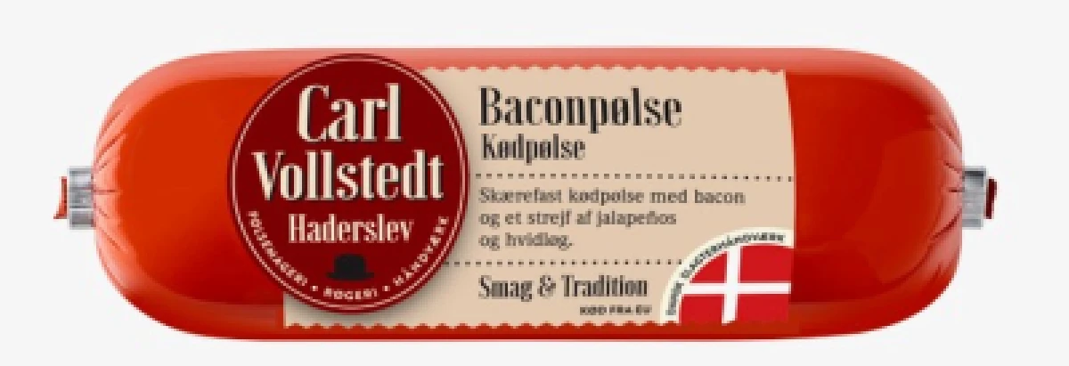 Carl Vollstedt Kødpølse med Bacon
