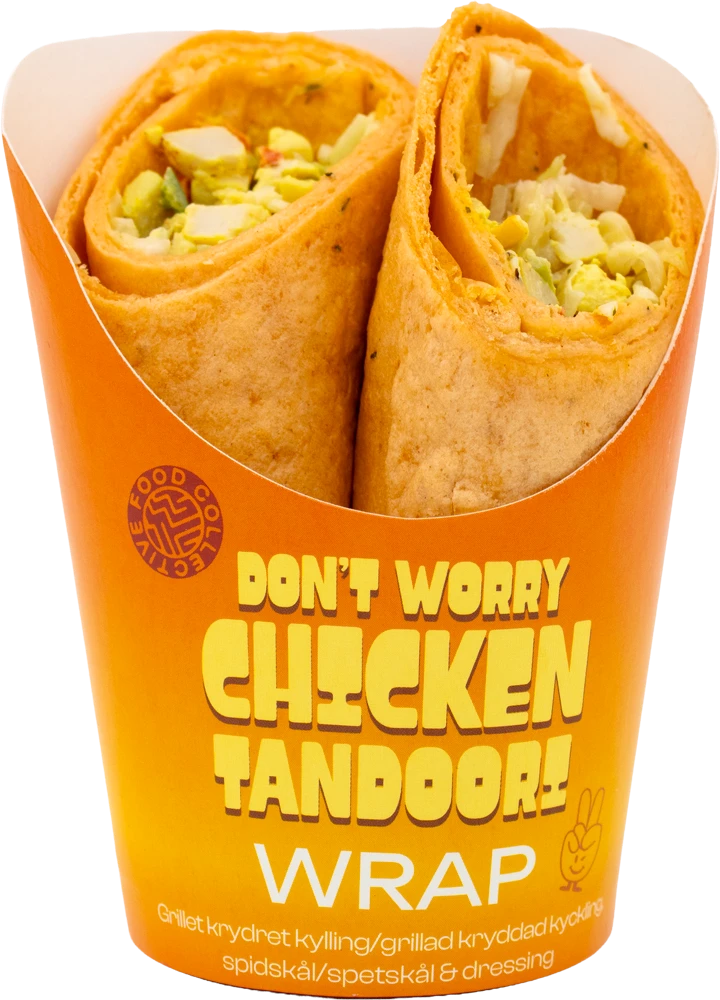 Rema 1000 Wrap Chicken Tandoori