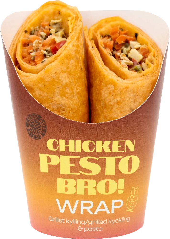 CHICKEN PESTO WRAP