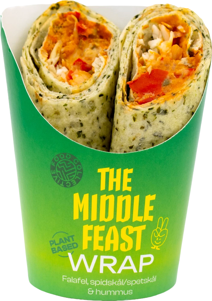Wrap med Falafel & Hummus