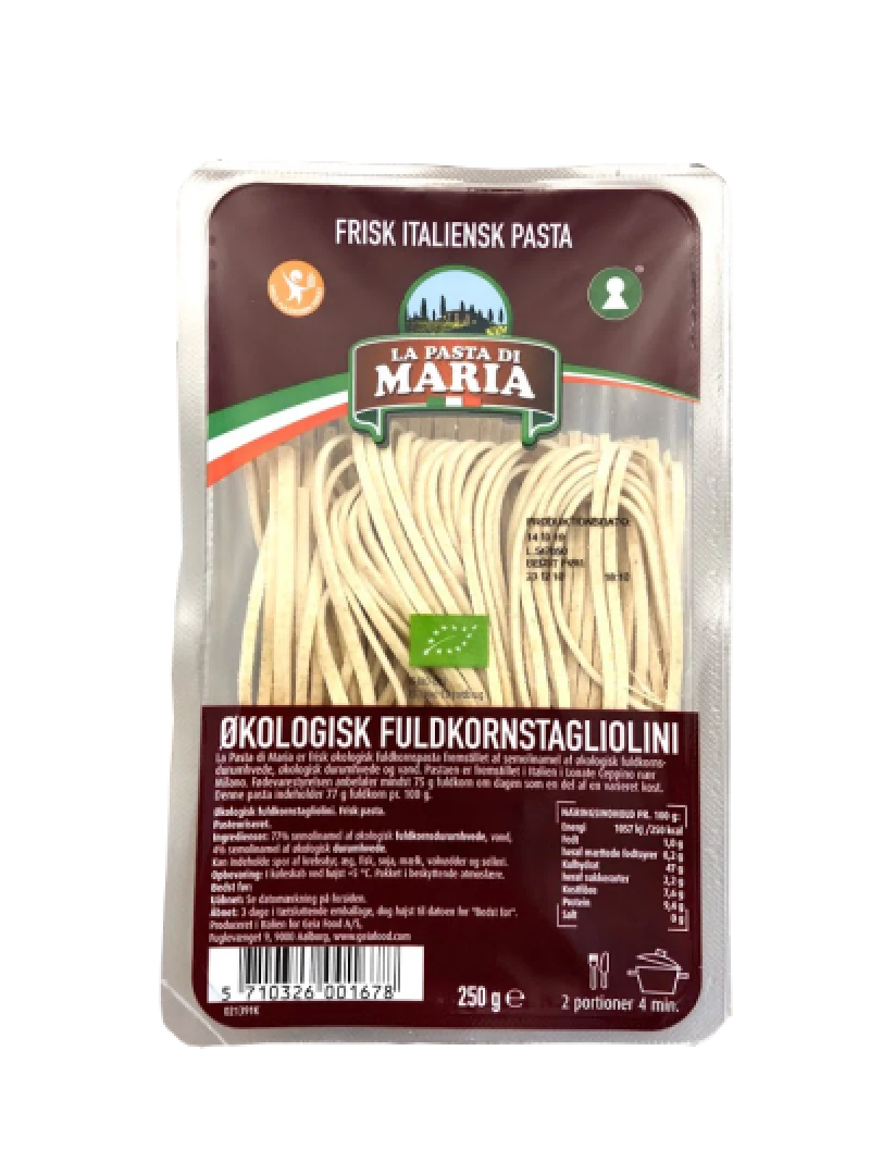 Fuldkorns tagliolini