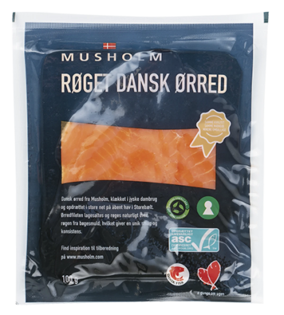 Musholm Røget Dansk Ørred