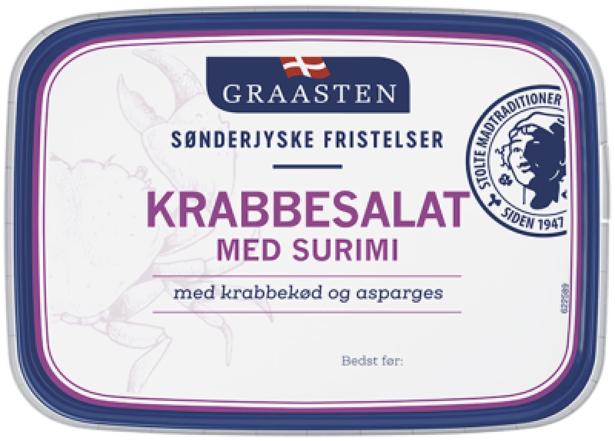Krabbesalat, Graasten Sdj. Fristelser