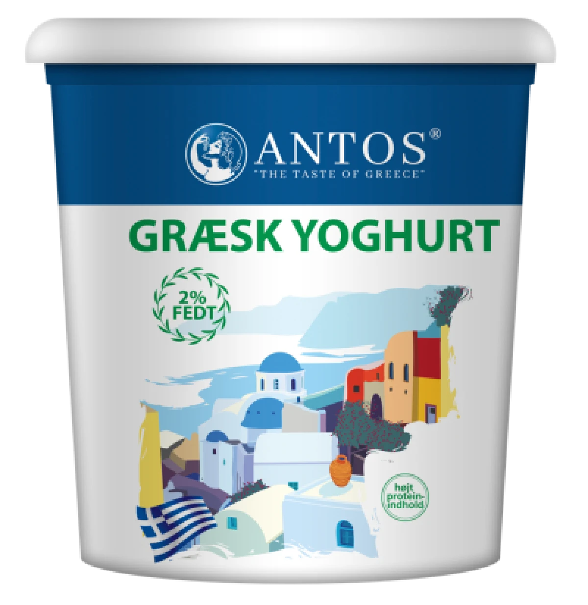 Antos Græsk Yoghurt 2%