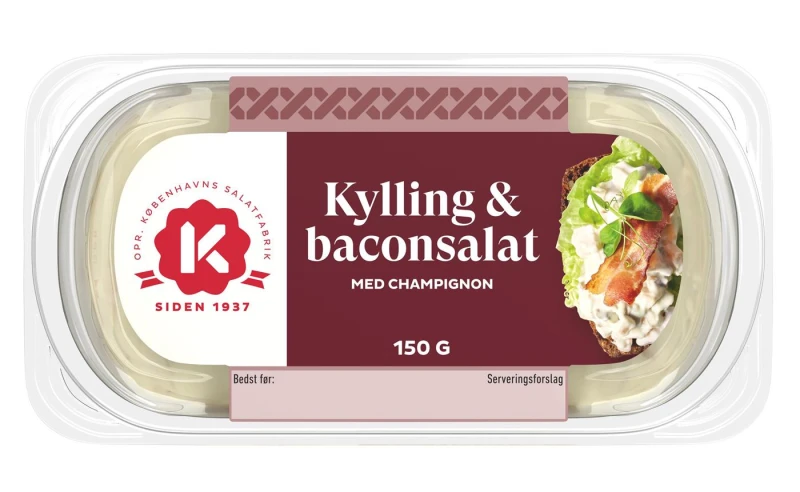 K-Salat Kylling Med Bacon
