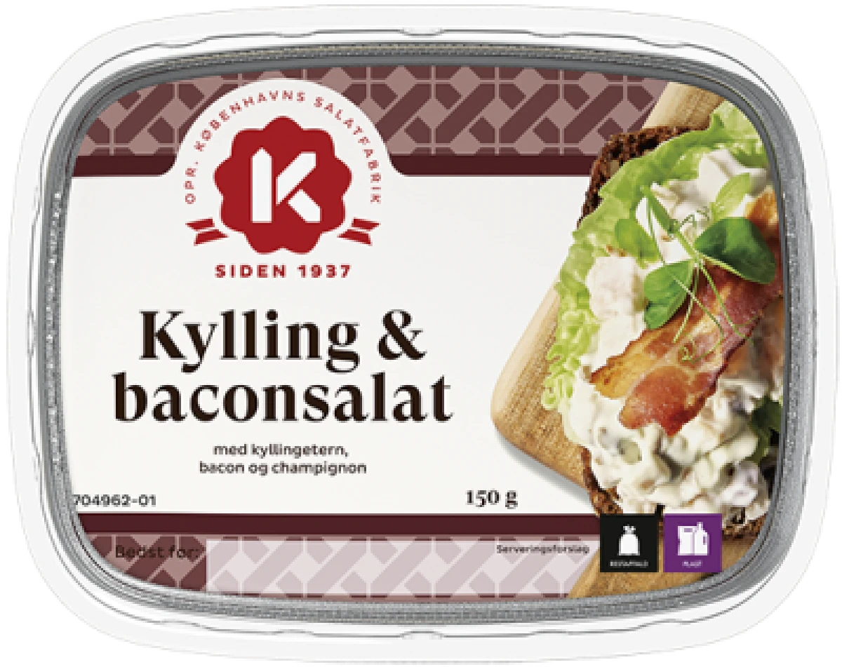 K-Salat, Kyllinge- og baconsalat