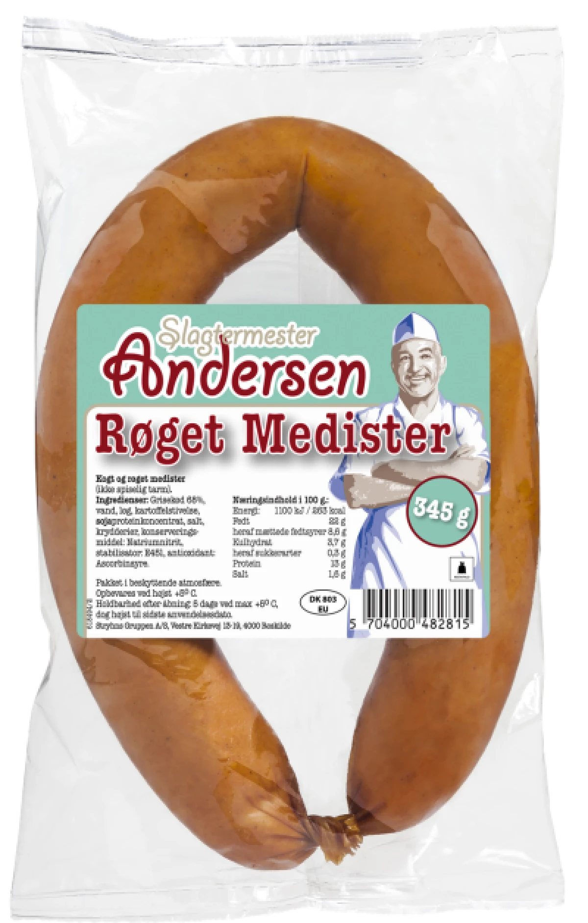 Slagtermester Andersen Røget Medister