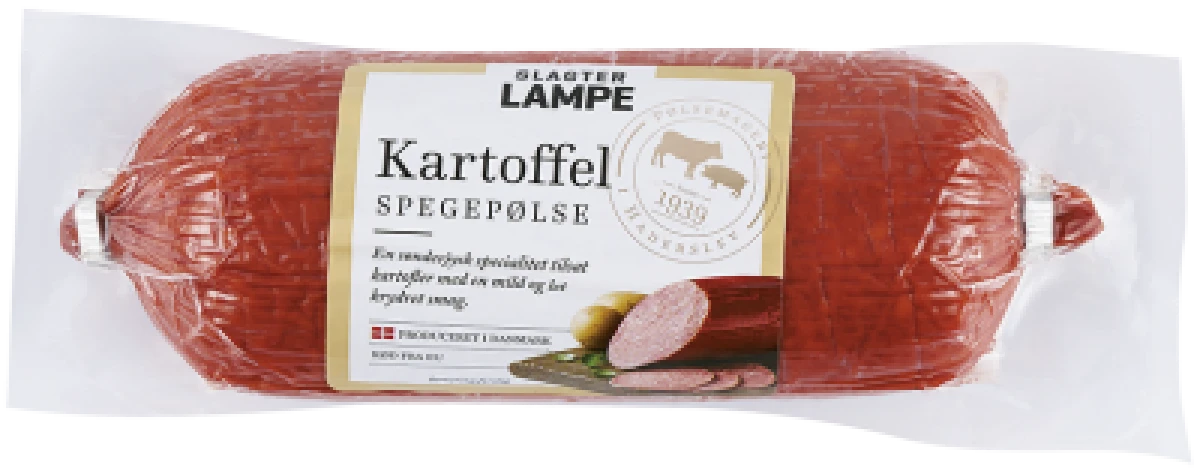 Slagter Lampe, Kartoffelspegepølse