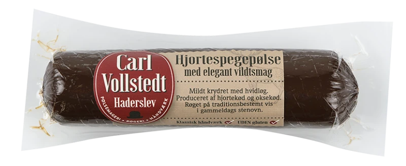 Hjortespegepølse