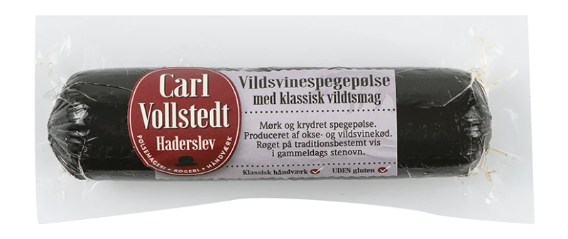 Vildsvinespegepølse