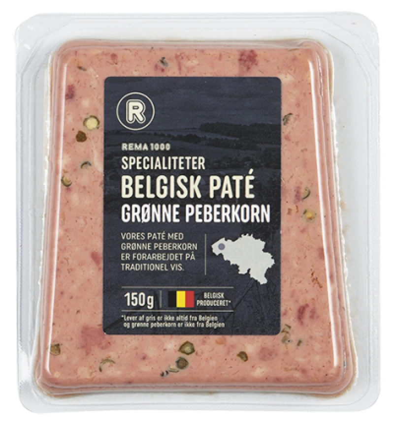 Paté grønne peberkorn