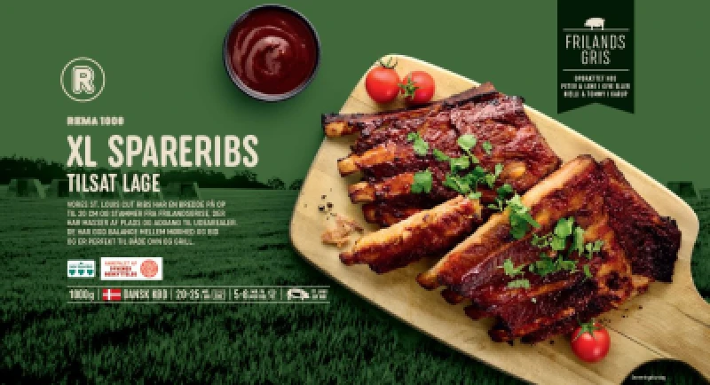Frilandsgris XL Spareribs