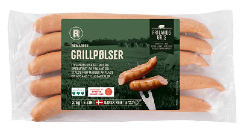 Frilandsgris Grillpølser