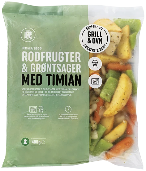 M.timian, Lækkert & Nemt Grill & ovngrønt 400 g
