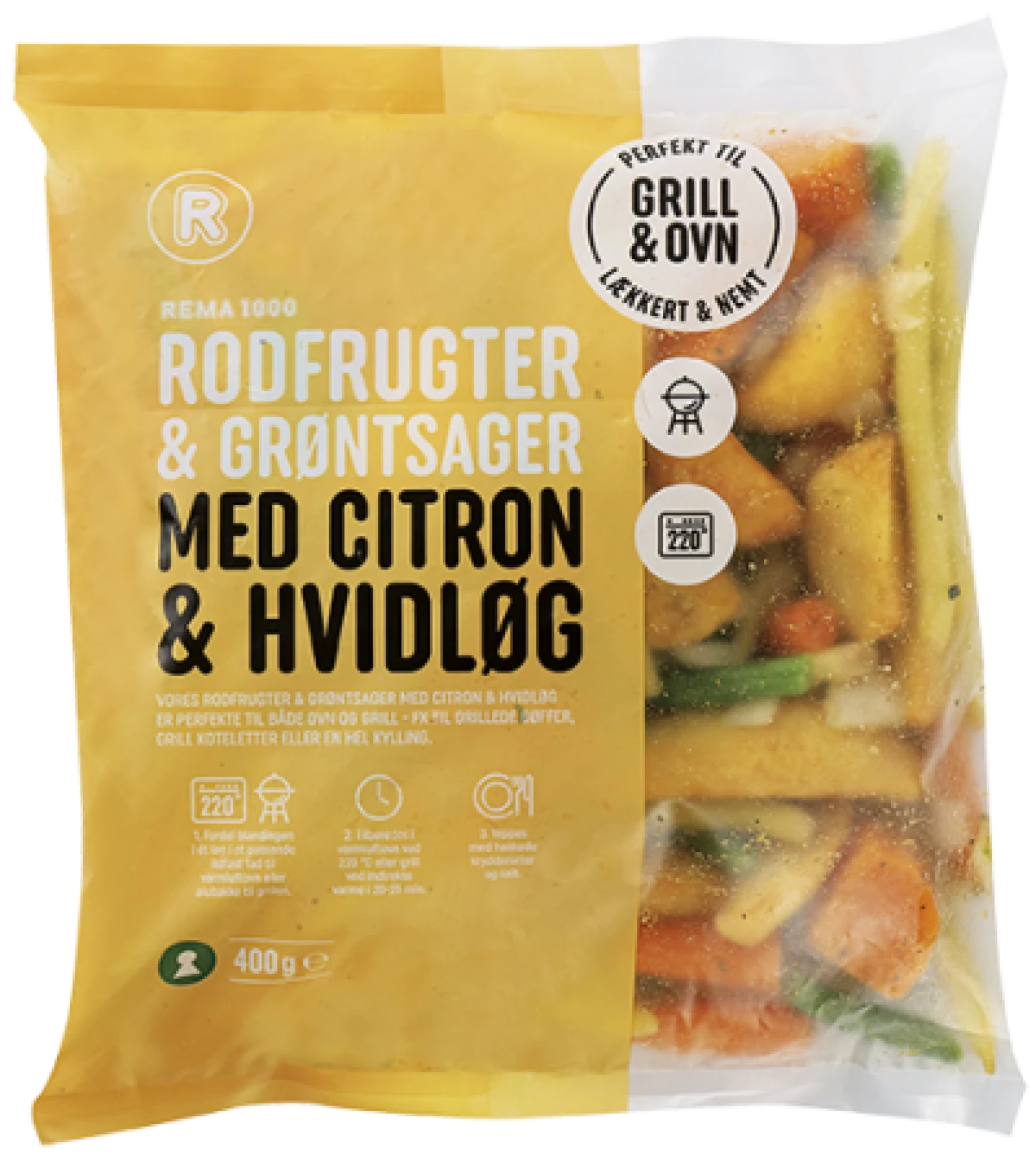 Grill & Ovngrønt med Citron & Hvidløg