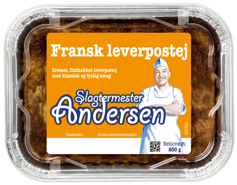 Slagtermester Andersen Fransk Leverpostej