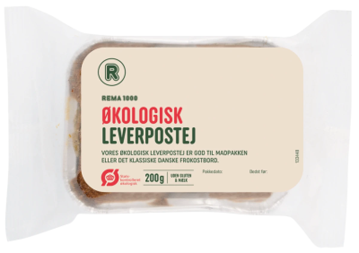Rema 1000 Leverpostej Klassisk Økologisk