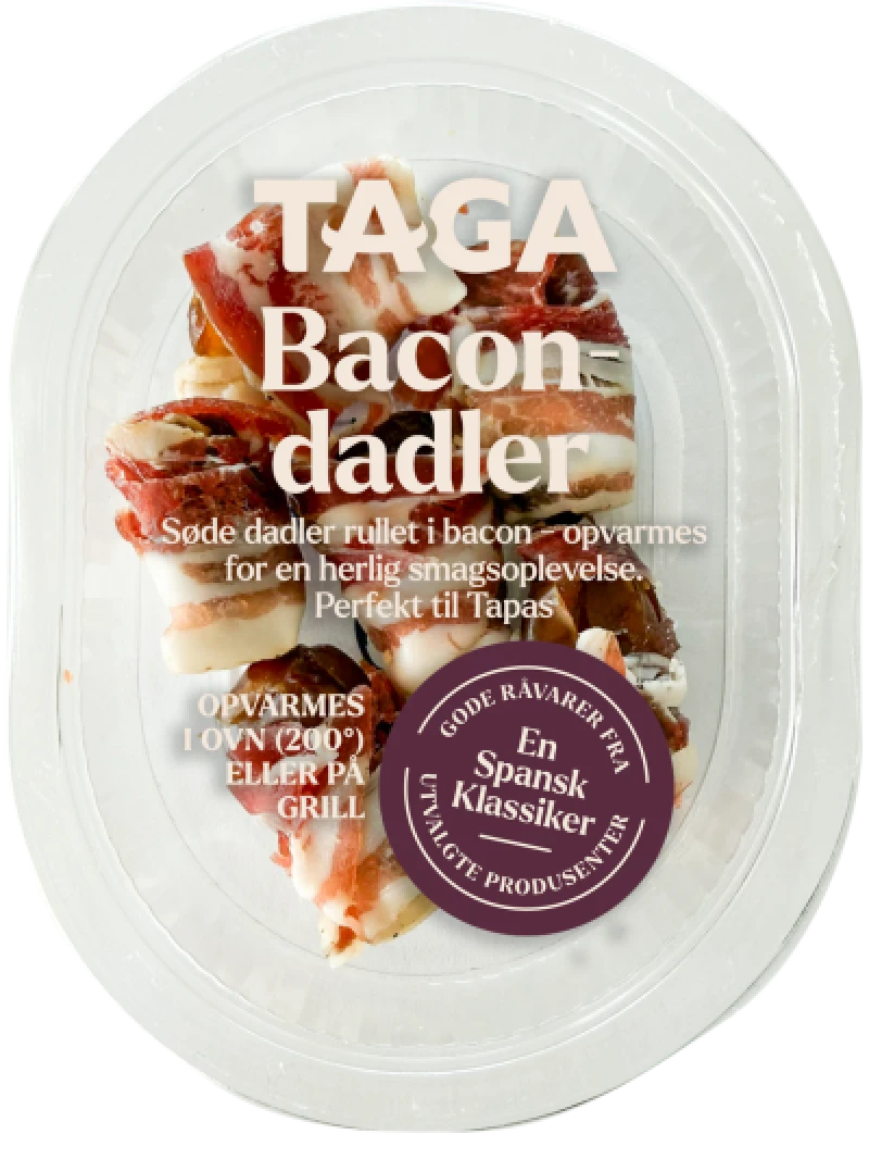 Taga Dadler i bacon