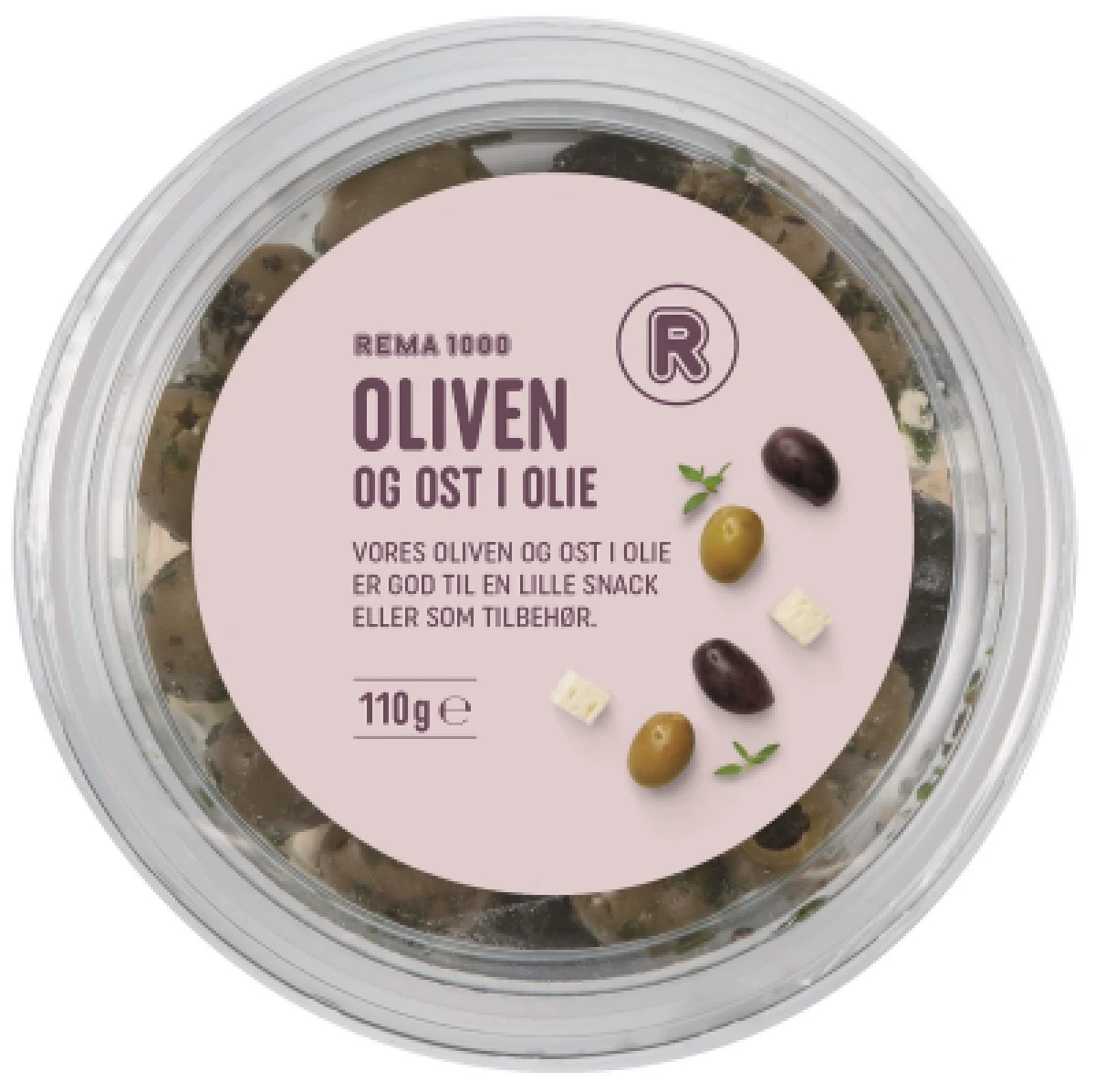 Rema 1000 Oliven & Ost i Olie
