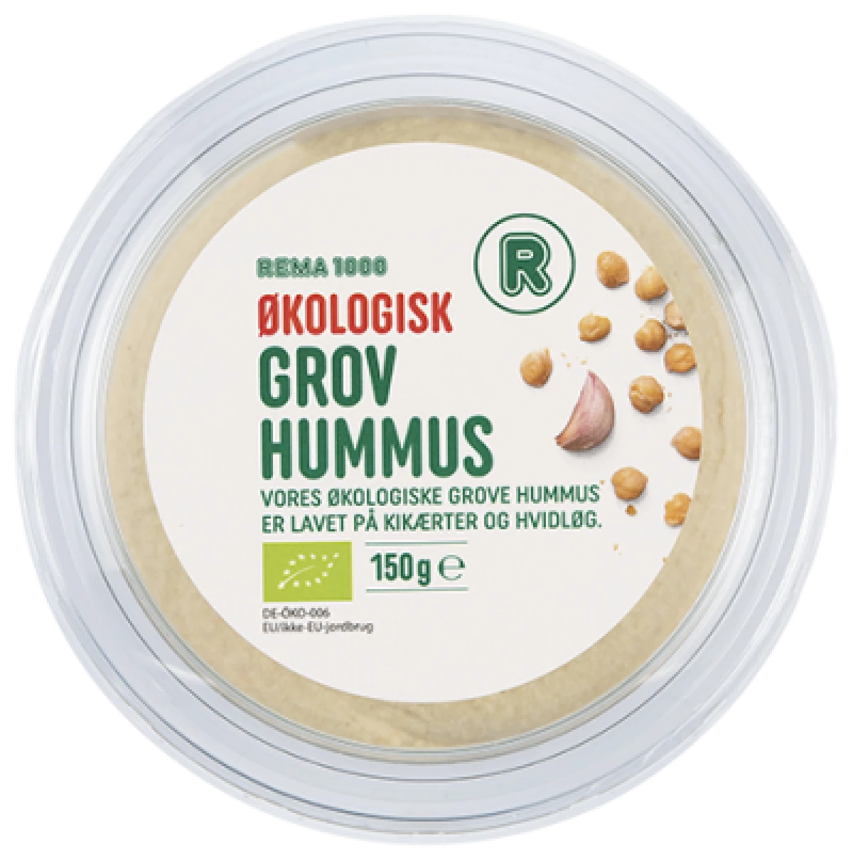 Rema 1000 Grov Hummus Økologisk