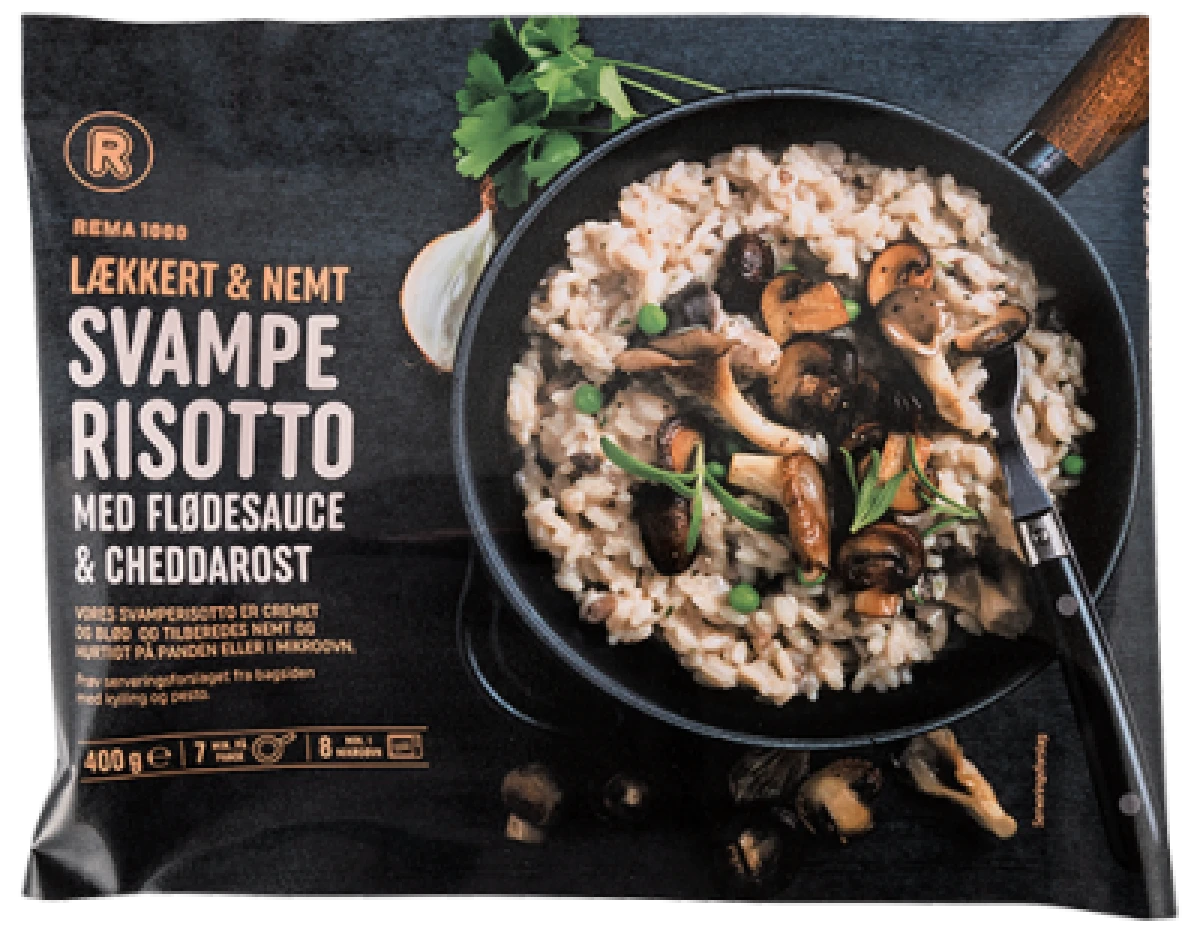 Rema 1000 Risotto med Svampe